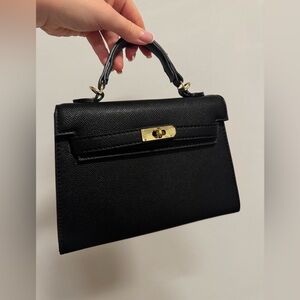 Elegant Black Mini Handbag
